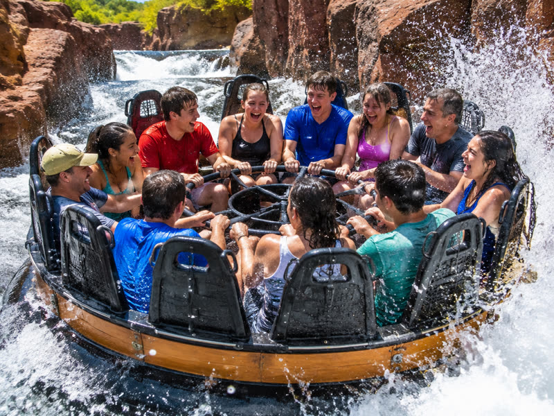 Canyon Rapids ride
