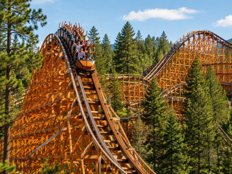 Timber Twister ride